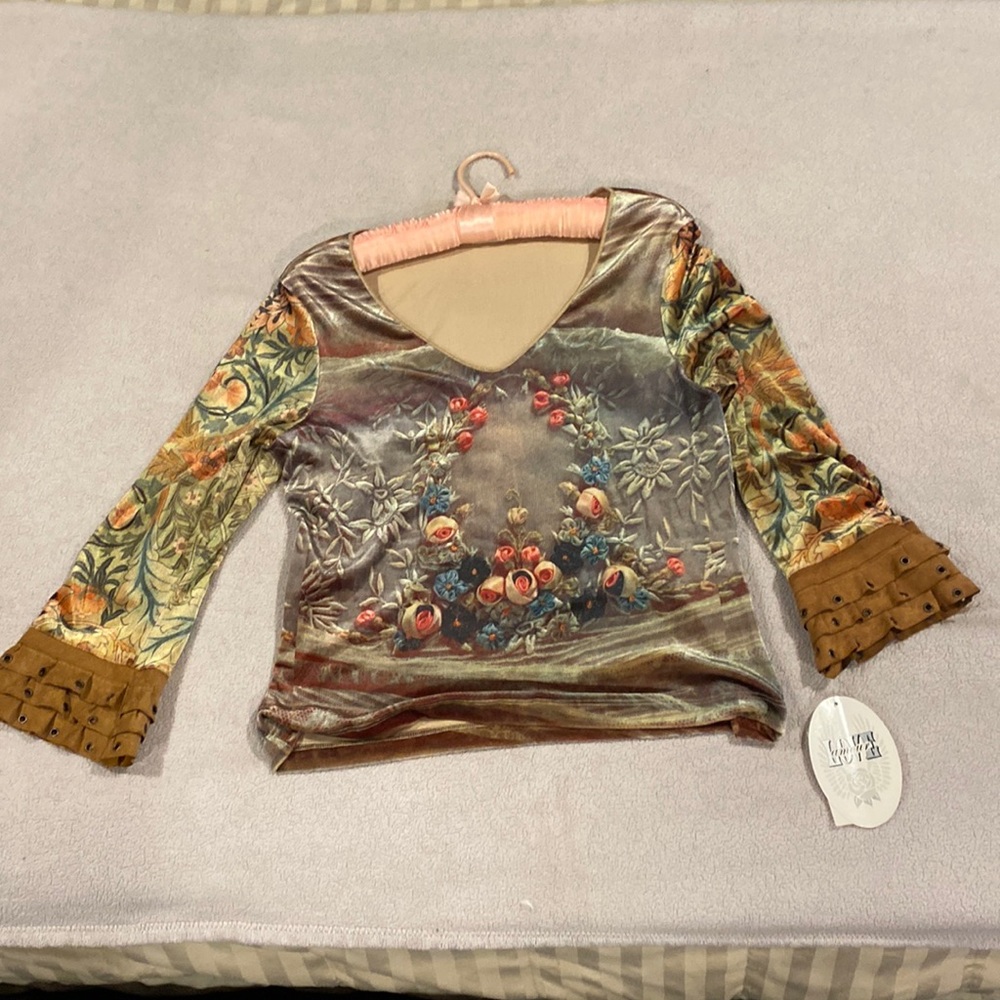 Velvet shirt